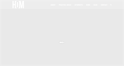 Desktop Screenshot of homlegal.com